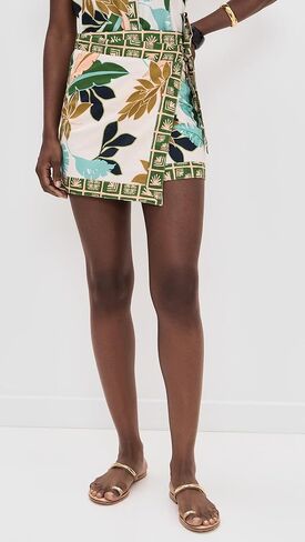Little Lies Women's Tropical Wrap Skirt in Kuwait