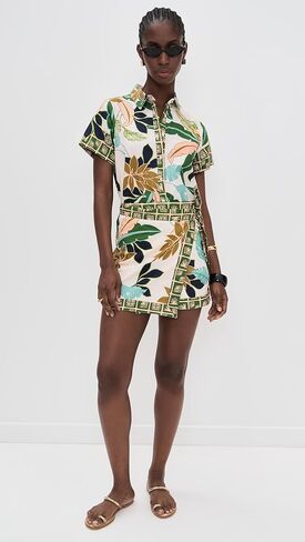 Little Lies Women's Tropical Wrap Skirt in Kuwait