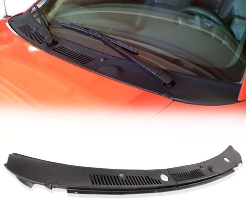 DOTCOM 2PCS WIPRENCELD GRILLE PANE HOOD ، متوافق مع Ford Mustang 1999 2000 2001 2002 2003 2004 Wiper Cowl Grille ، FO1270102 3R3Z6302228AAAA in Saudi Arabia