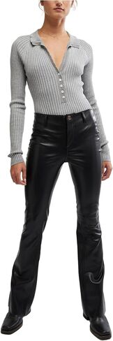 Free People Womens Ready for It Bodysuit Grey Small in Saudi Arabia