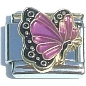 October Flying Butterfly Italian Charm in Kuwait