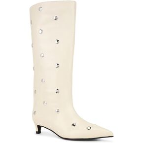 Knee High Boots for Women Pointed Toe Kitten Heel Casual Fashion Long Boots in Saudi Arabia