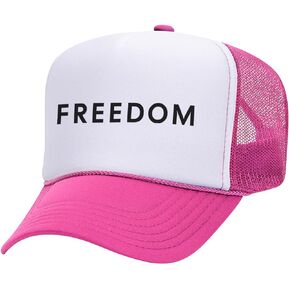 TeesAndTankYou Charlie Kirk Freedom Foam Trucker Cap Adjustable Mesh Back Hat in Kuwait