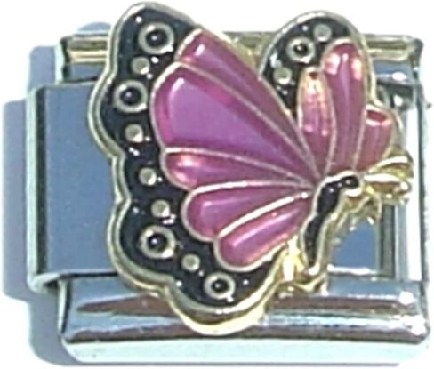 October Flying Butterfly Italian Charm in Kuwait