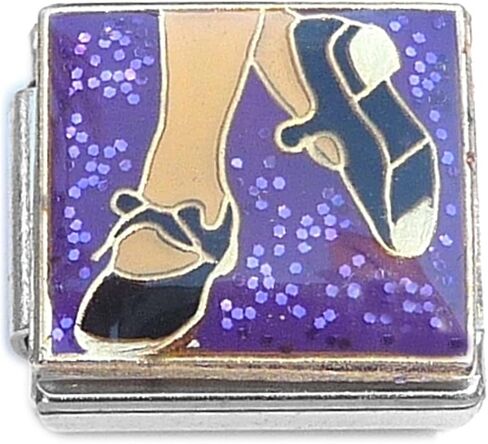 Tap Shoes Dancing on Purple Italian Charm in Saudi Arabia