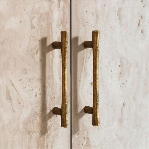 Antique Bronze Wardrobe Door Handle Cabinet Drawer Single Hole Zinc Alloy Solid 1Pcs(Single Hole-2) in Saudi Arabia