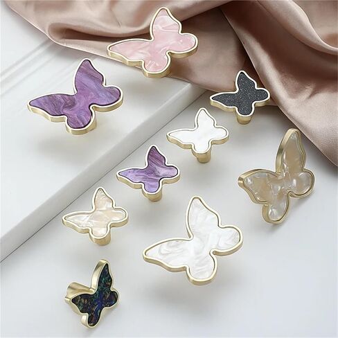 Zinc Alloy Handles Drawer Cabinet Furniture Kitchen for Door 1Pcs(M-Pink) in Saudi Arabia