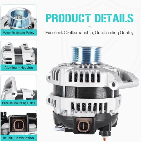 New 13980 Nenators لـ Acura CSX 2.0L 2006-2008 ، TSX 2.4L 2004-2008 ، لـ Honda Accord 2.4L 2003-2007 ، Civic 2.0L 2006-2011 ، CR-V 2.4L 2007-2011 ، Element 2.4L 2003-2011 in Saudi Arabia