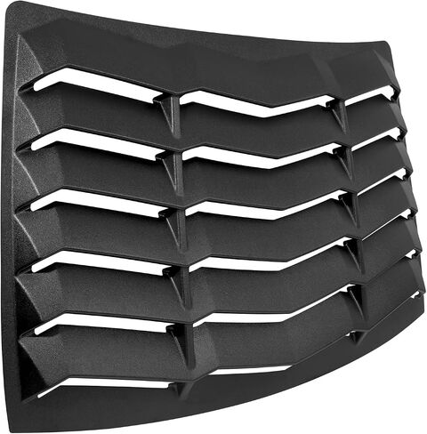 Matte Black Rear & Side Window Louver Windshield Sunshade Cover with GT Lambo Style Sedan 4-Door for Honda Accord 2013-2017 in Saudi Arabia