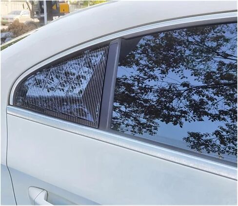 متوافق مع VW Arteon Passat CC 2000 2010 2011 2013 2013 2014-2016 ABS Carbon Carbon Window Window Cover Cover Scoop Cover Trim in Saudi Arabia