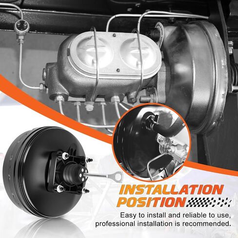 54-74436 BAKER BAKE BOOSER الفراغ متوافق مع CADILLAC ESCALADE CHEVROLET AVALANCHE SILVERADAD 1500 Suburban 1500 Tahoe GMC Sierra 1500 Yukon ، استبدل OE 20896308 in Saudi Arabia