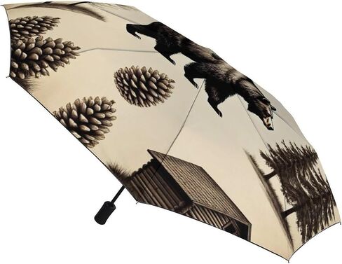 Windproof Travel Automatic Open Umbrella Portable Compact Umbrellas for Rain in Saudi Arabia
