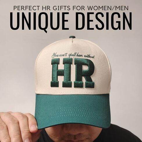 InnoBeta Funny HR Gifts for Women Hat Cap, Funny Adjustable Embroidered Trucker Hat for Birthday, Christmas for Human Resource in Saudi Arabia
