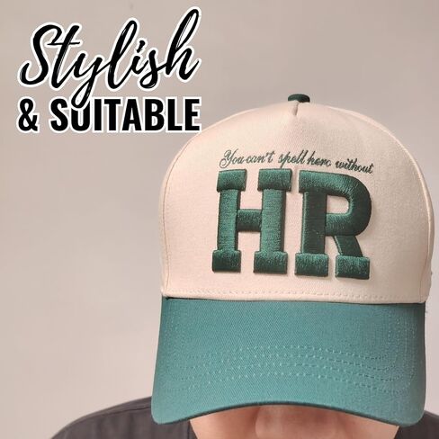 InnoBeta Funny HR Gifts for Women Hat Cap, Funny Adjustable Embroidered Trucker Hat for Birthday, Christmas for Human Resource in Saudi Arabia