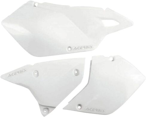 Acerbis Side Panel Set (White) for 00-07 Suzuki DRZ400E in Saudi Arabia