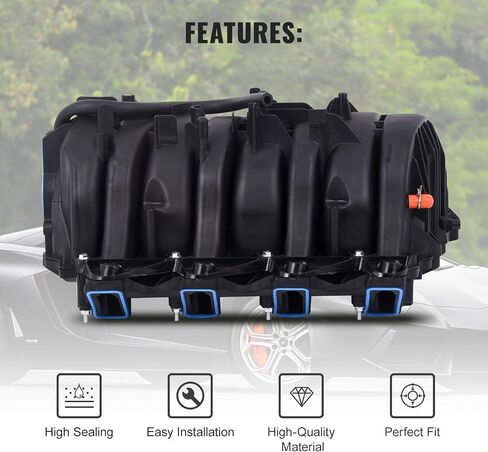 Topaz 615-183 محرك المدخول مشعب متوافق مع Cadillac es Calade 2002-2006 ، Chevy Silverado GMC Tahoe Yukon XL Envoy Sierra Workhorse Fastrack FT1061 استبدال# 17113697 in Saudi Arabia