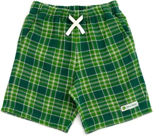 مجموعة John Deere Tractor T-Shirt و Shorts Todfit Toddler لأحجام الأطفال الكبيرة (2T-10-12) in Saudi Arabia