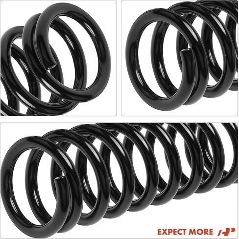 A-Premium 2Pcs Front Suspension Coil Spring Set Compatible with Chevy Malibu, Impala, Caprice, El Camino, Bel Air & Buick LeSabre & Cadillac & GMC & Oldsmobile & Pontiac, Driver and Passenger Side in Saudi Arabia