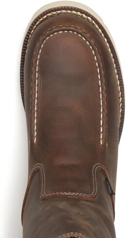 Thorogood American Heritage - 11 "Moc Toe Boot للرجال ، الصناعي والبناء ، الجلود المتينة ، الانزلاق ومقاوم الزيت in Saudi Arabia