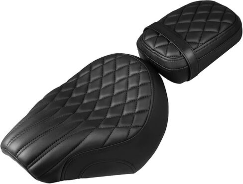 Motorcycle Solo Seat Gel Driver Seat Compatible with Honda CMX1100 Rebel 1100 CM1100 2021-2025 (Black Stiching) in Saudi Arabia