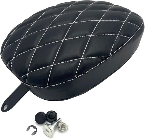مقعد الركاب الخلفي منفرد لـ Harley Davidson Sportster X48 XL883 XL1200 72 2004-2019 وسادة ملحقات الدراجات النارية (Black-E) in Saudi Arabia
