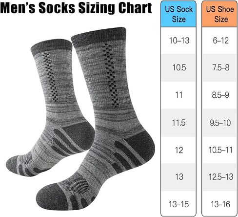 JOYNÉE 8 Pairs Mens Crew Athletic Work Long Socks Calf Cushioned Socks for Sports Running Workout Gym in Saudi Arabia