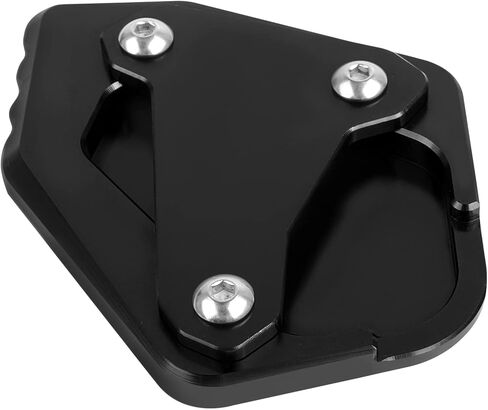 Motorcycle Kickstand Pad Enlarger Extension Side Stand Plate Pad Replacement for Honda Rebel 1100 CMX1100 CMX 1100 2021-2025 Support Plate Foot Pad (black) in Saudi Arabia