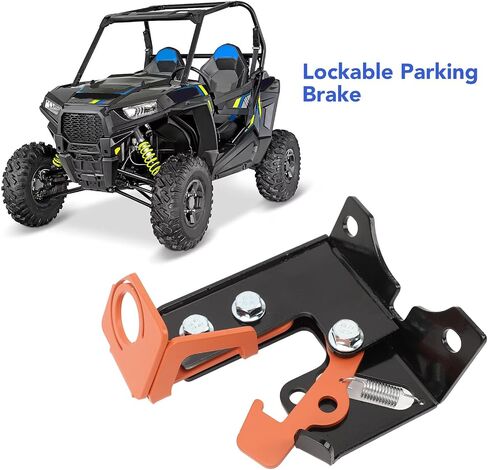 ATV Brake Lock Kit for Polaris RZR All, Spring Parking Brake Accessories Kit, Easy Installation, Quality Steel in Saudi Arabia