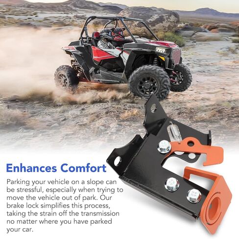 ATV Brake Lock Kit for Polaris RZR All, Spring Parking Brake Accessories Kit, Easy Installation, Quality Steel in Saudi Arabia