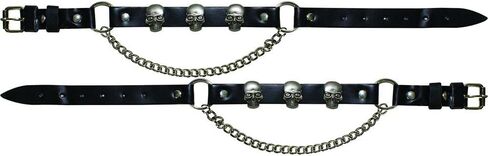 GARGOYLE BELLS Adjustable Fashion Boot Chains, Biker Boots Decoration Chains, Comes in a set of 2 in Kuwait