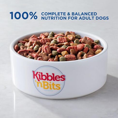 Kibbles 'n Bits Savory Bacon & Steak Flavor Dry Dog Food, 3.5 lb. Bag in Saudi Arabia