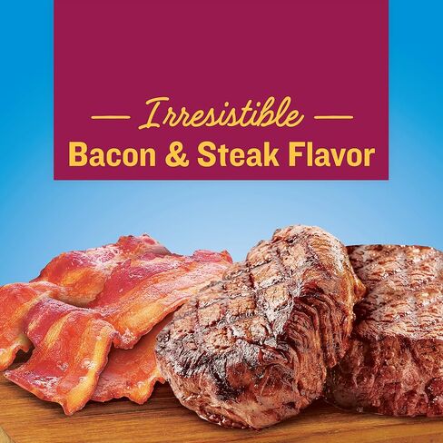 Kibbles 'n Bits Savory Bacon & Steak Flavor Dry Dog Food, 3.5 lb. Bag in Saudi Arabia