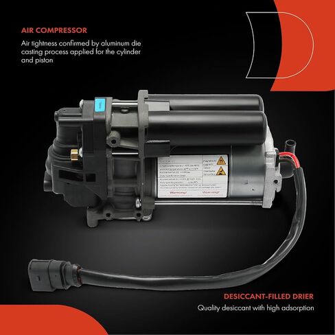 A-Premium Air Suspension ضاغط متوافق مع Tesla S 2016-2021 ، X 2016-2021 ، استبدل# 443020303 in Saudi Arabia