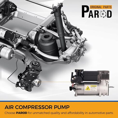 PAROD 2203200104 2113200304 Airmatic Air Suspension Compressor Pump Fit for 2000-2009 Mercedes-Benz CLS500, CLS55 AMG, CLS550, CLS63 AMG, E320, E350, E500, E55 AMG, E550, E63 AMG, S430, S500, S600 in Saudi Arabia