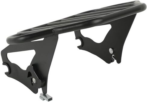 Black Detachable 2-up Luggage Rack Tour Pak for CVO 14-21 for CVO Road 18-22 for CVO Tri 20-22 for Electra 09-22 for Electra Low 15-16 for Road 09-22 in Saudi Arabia