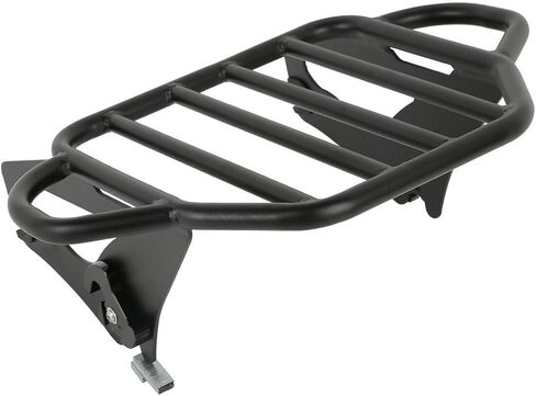 Black Detachable 2-up Luggage Rack Tour Pak for CVO 14-21 for CVO Road 18-22 for CVO Tri 20-22 for Electra 09-22 for Electra Low 15-16 for Road 09-22 in Saudi Arabia