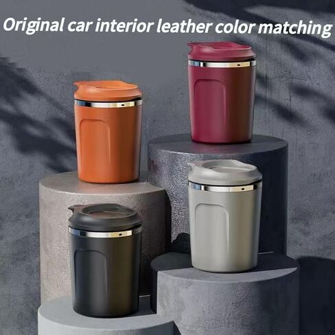 Car Ashtray for Toyota 4RUNNER 2017-2023 Detachable Stainless Steel Inner Container Portable Mini Car Trash Can Smoke Proof with Auto LED Light,Black in Saudi Arabia