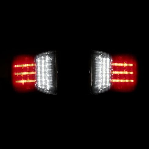 AJP Distributors White Red LED License Plate Lights Tag Bumper Lamps Assembly Compatible/Replacement For Tacoma/Tundra 2000 2001 2002 2003 2004 2005 2006 2007 2008 2009 2010 2011 2012 2013 2014 2015 in Kuwait