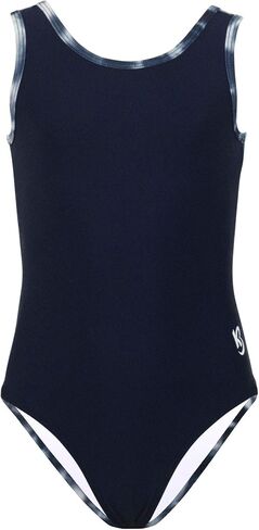 k-Bee Leotards Tie Dye Navy Girl's Gymnastics Leotard in Saudi Arabia