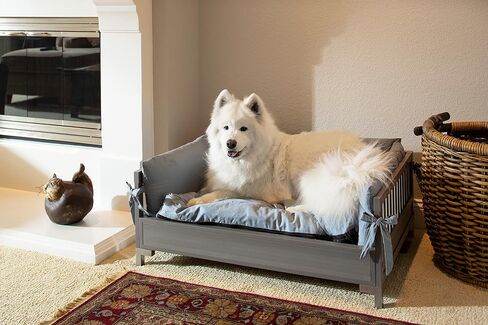 سرير الكلاب المرتفع New Age Pet® ECOFLEX® Manhattan مع وسادة للكلاب الكبيرة in Kuwait