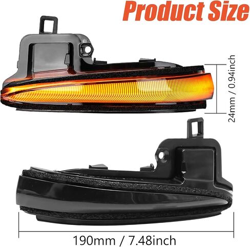 LED Side Mirrors LED UND Signal استبدال RAV4 XA50 2019-2021 ، بديل لـ Highlander XU70 2020-2021 ، استبدال Tacoma 2016-2021 in Kuwait