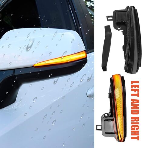 LED Side Mirrors LED UND Signal استبدال RAV4 XA50 2019-2021 ، بديل لـ Highlander XU70 2020-2021 ، استبدال Tacoma 2016-2021 in Kuwait