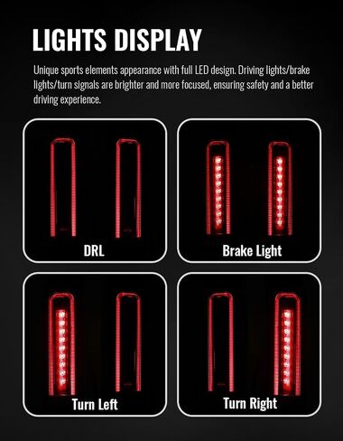 Saddlebag Fender Light for Harley ، 3 في 1 LED LED LED LED RUNT BRAKE TRAND LIGHTS LIGHTS FAXILIARY LIGHTS لـ HARLEY ULTRA ROAD KING FLHR ELECTRA GLIDE 2014-2024 ملحقات in Saudi Arabia