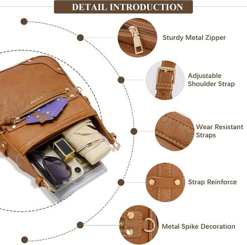 محفظة Crossbody مع حزام قابل للتعديل ، أكياس Crossbody حقيبة اليد العصرية للنساء للحفاظ in Saudi Arabia