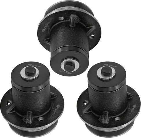 Caltric 502303 Deck Spindle Assembly Compatible with King Kutter RFM-48-XB 4' 48" / RFM-60 5' 60"/ RFM-72 RSFM-72 6' 72" Qty 3 in Saudi Arabia