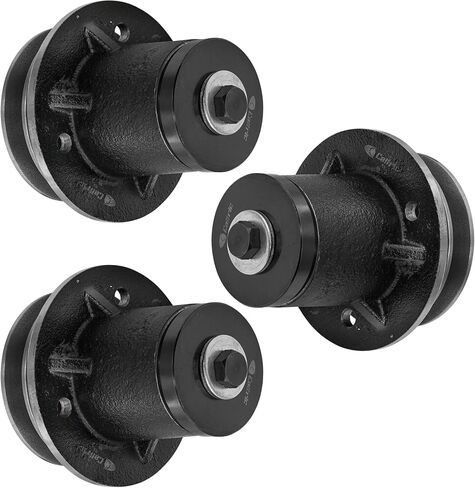 Caltric 502303 Deck Spindle Assembly Compatible with King Kutter RFM-48-XB 4' 48" / RFM-60 5' 60"/ RFM-72 RSFM-72 6' 72" Qty 3 in Saudi Arabia