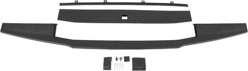 ECOTRIC Tailgate Cap Molding Top Trim Kit Compatible with 2017-2022 Ford F250 F350 Super Duty with Flex Step Tailgate Replacement for FO1904134 FO1904140 in Saudi Arabia