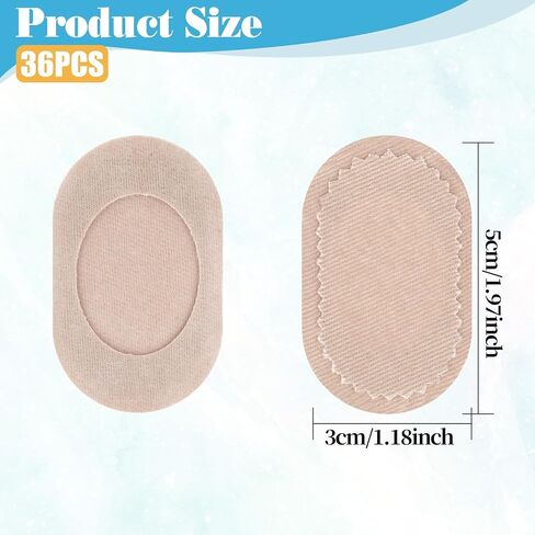 36 Pcs Bunion Pads for Bunion Relief, Self-Stick Protector Patches Bunions Pain Relief Pads to Wear with Shoes, Disposable Foot Cushions for Women & Men, Prevents Friction & Pressure in Saudi Arabia