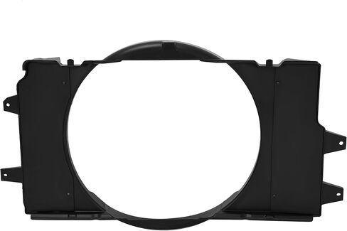 Hecasa Fan Shroud متوافق مع 1994-2002 Dodge RAM 2500 3500 استبدال لـ 52028003AB الألياف الزجاجية المعززة البولي بروبيلين المبرد مروحة التبريد in Saudi Arabia