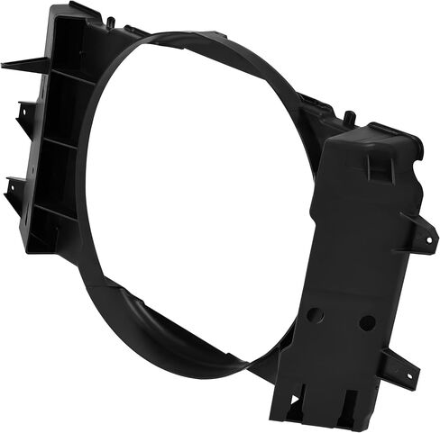 Hecasa Fan Shroud متوافق مع 1994-2002 Dodge RAM 2500 3500 استبدال لـ 52028003AB الألياف الزجاجية المعززة البولي بروبيلين المبرد مروحة التبريد in Saudi Arabia